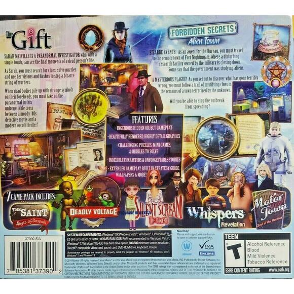 Y2k Lot 40+ Viva Legacy Hidden Object Mysteries Mystery Adventure PC Game CD-ROM - Picture 6 of 11